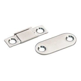 Cabinet Hardware Accessories At Lowes Sugatsune Nickel Magnetic Cabinet Latch