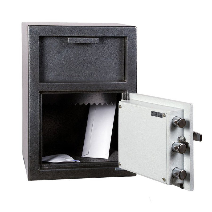 Hollon 1-cu ft Keyed Drop Box Safe in the Cash & Check Safes department ...