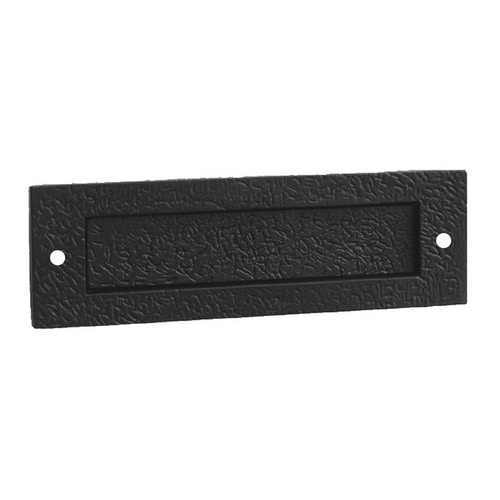 Gatemate PowderCoated Black Mail Slot in the Mail Slots department at