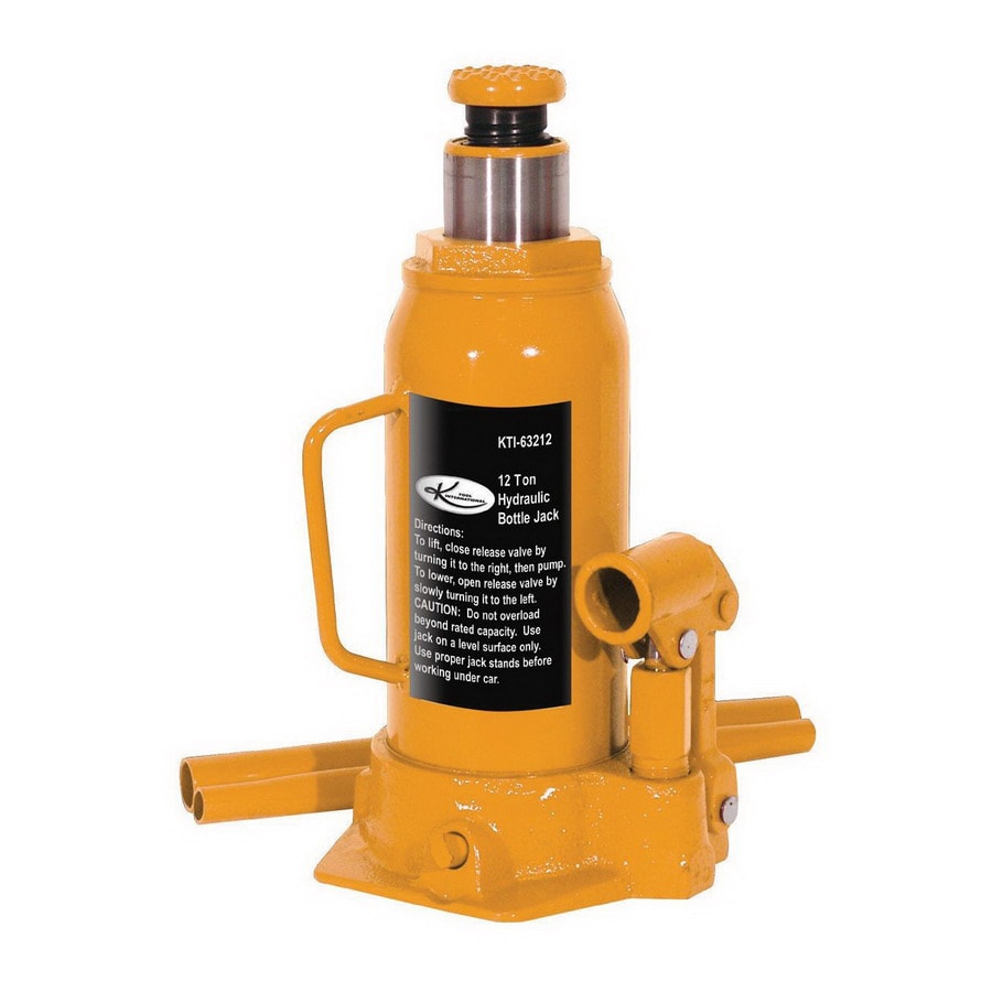 K Tool International 12Ton Hydraulic Bottle Jack at