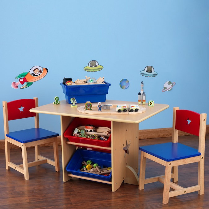 KidKraft Primary Rectangular Kid's Play Table in the Kids Play Tables