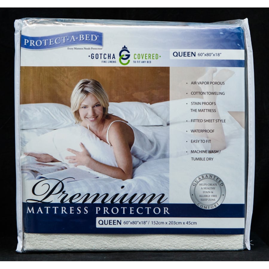 Gotcha Covered Cotton Split Queen Mattress Protector at ...