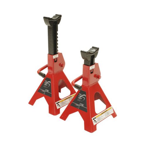 Sunex Tools Red Steel Hydraulic Jack Stand Set in the Jacks department ...