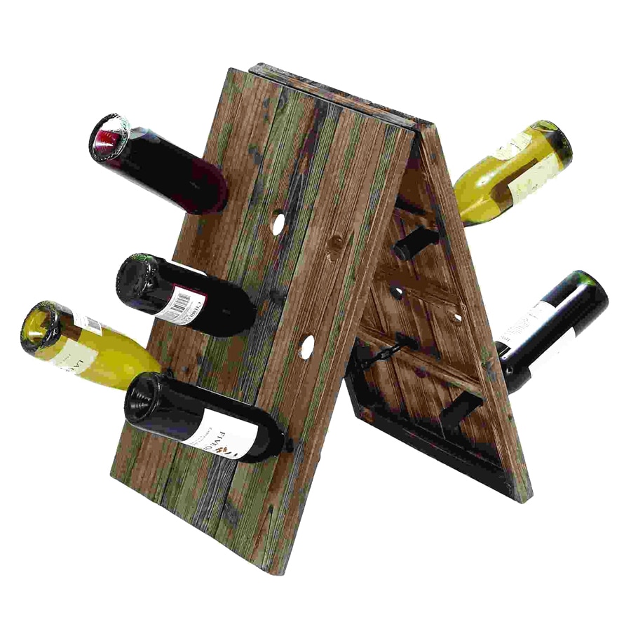 Shop Woodland Imports Rustic Bottle Tabletop Wine Rack At Lowescom - Woodland Imports Rustic Bottle Tabletop Wine Rack shop woodland imports rustic bottle tabletop wine rack at lowescom - woodland imports rustic bottle tabletop wine rack