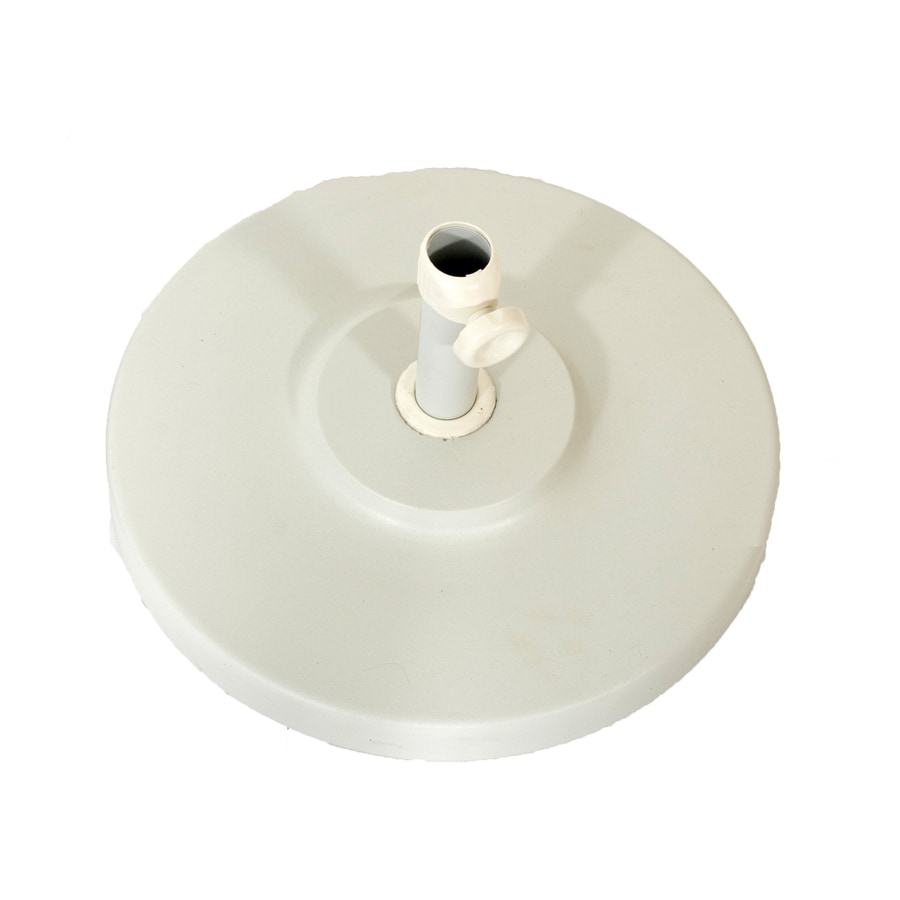 Phat Tommy White Patio Umbrella Base At