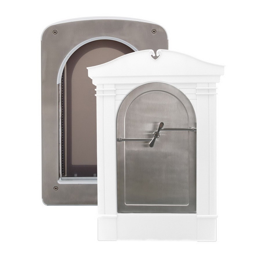 Classy Custom X Large White Steel Pet Door At Lowes Com