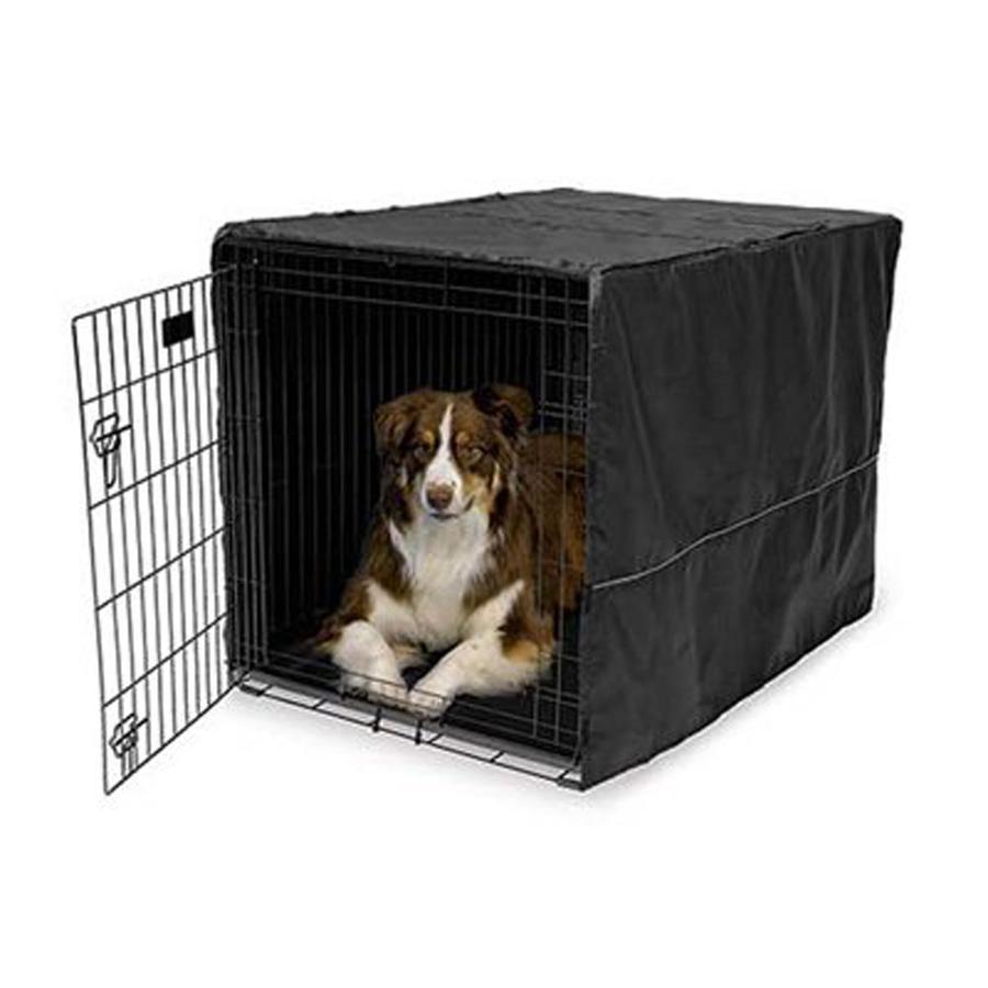 Midwest pets 43in L x 30in W Polyester Shade Kennel Cover at
