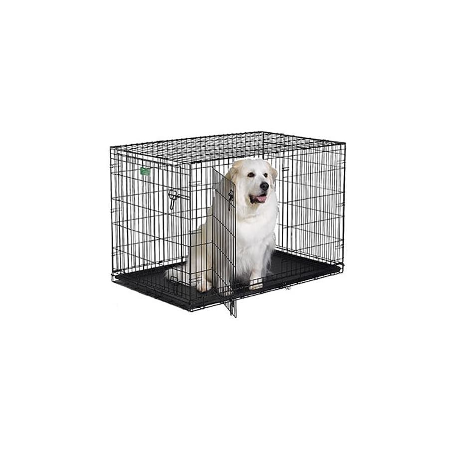 Midwest pets 48in x 30in x 33in Black Collapsible Plastic and Wire