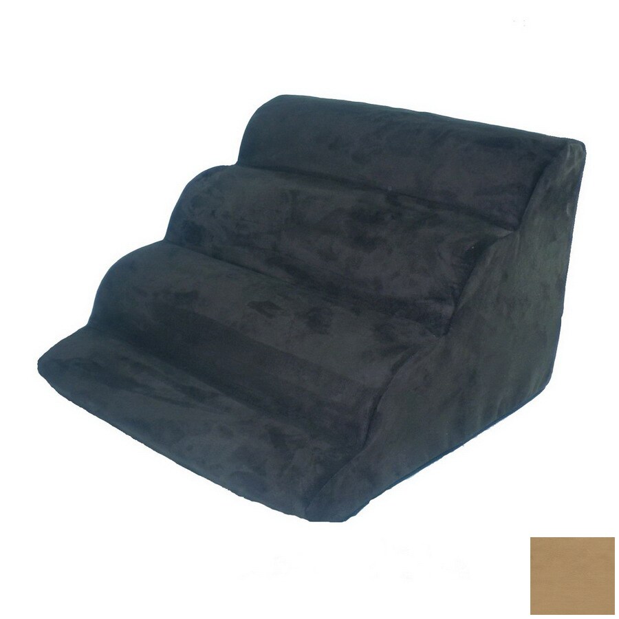 Snoozer Scalloped 5Step Camel Foam Pet Step in the Pet Steps & Ramps department at