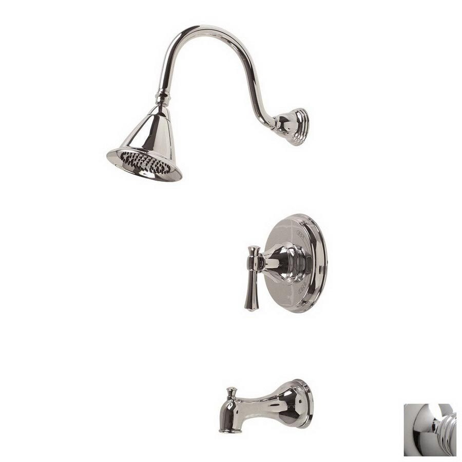 Premier Faucet Torino Chrome 1 Handle Bathtub and Shower Faucet with Single Function Showerhead