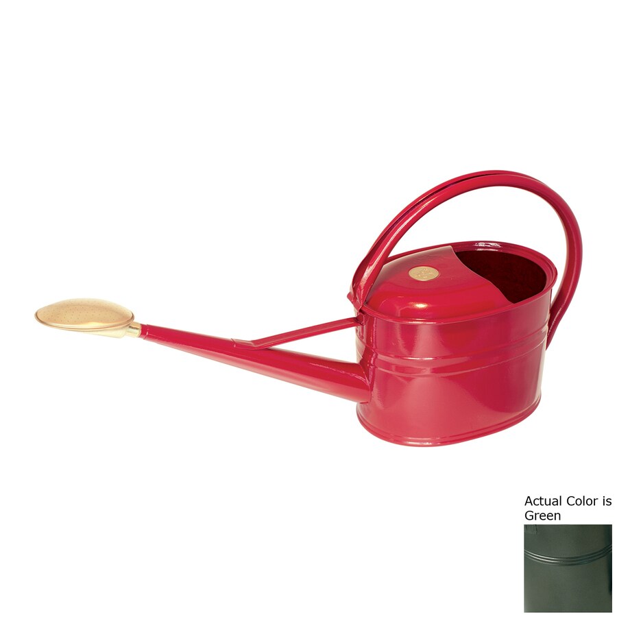 Bosmere Slimcan 1.32Gallon Green Metal Watering Can at