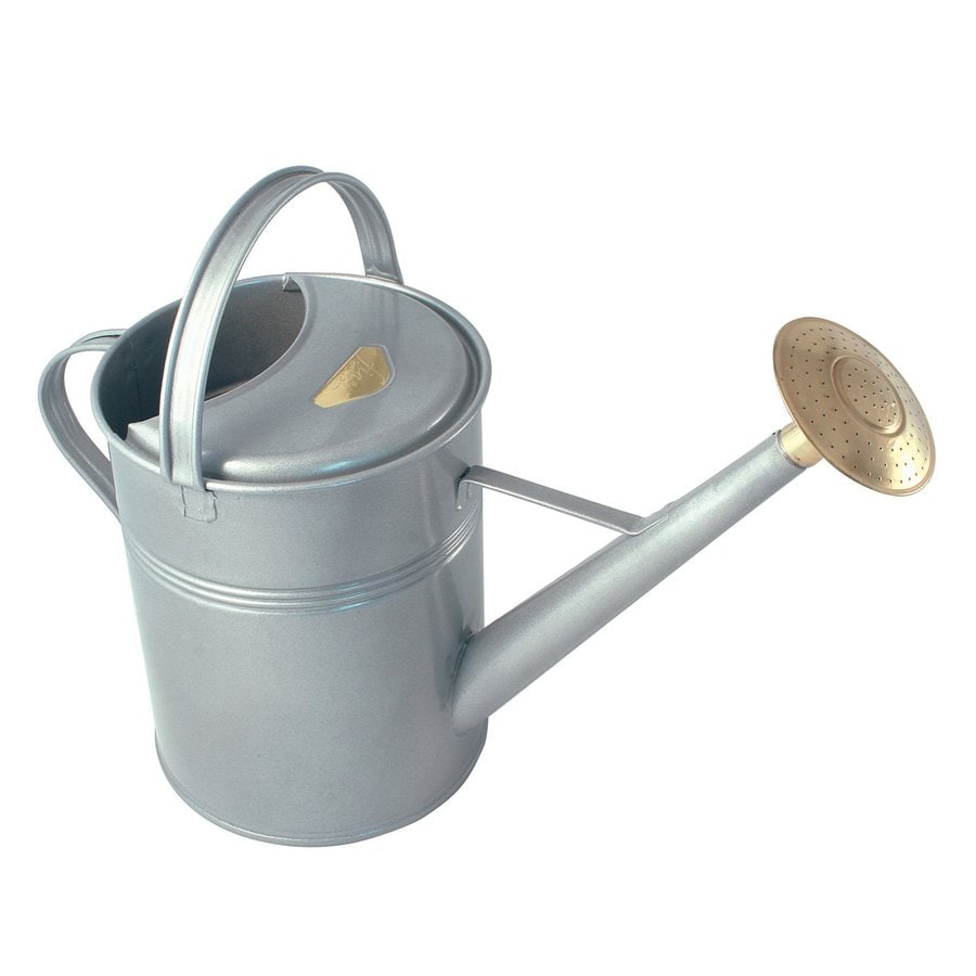 Bosmere 2.3Gallon Titanium Metal Traditional Watering Can at