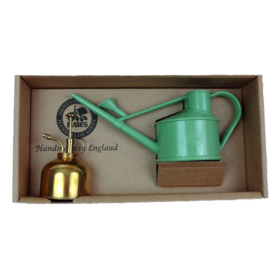 Bosmere Spray and Sprinkle 0.13Gallon Green Plastic Watering Can at