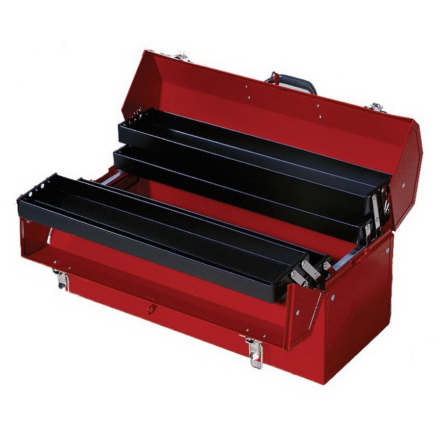 International Tool Storage Economy 21 In Steel Lockable Tool Box Red