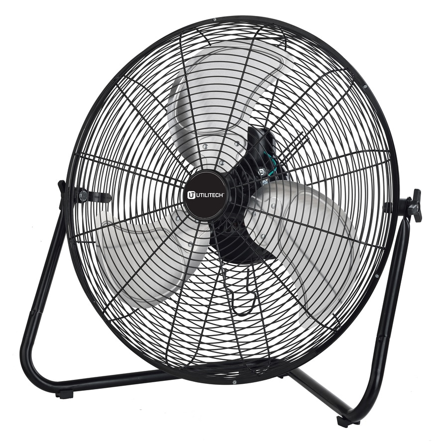 Shop Portable Fans at Lowes.com - Utilitech 20-in 3-Speed High Velocity Fan
