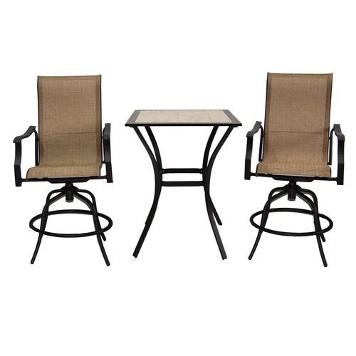 Garden Treasures Eastmoreland 3Piece Frame Patio Set with in the Patio