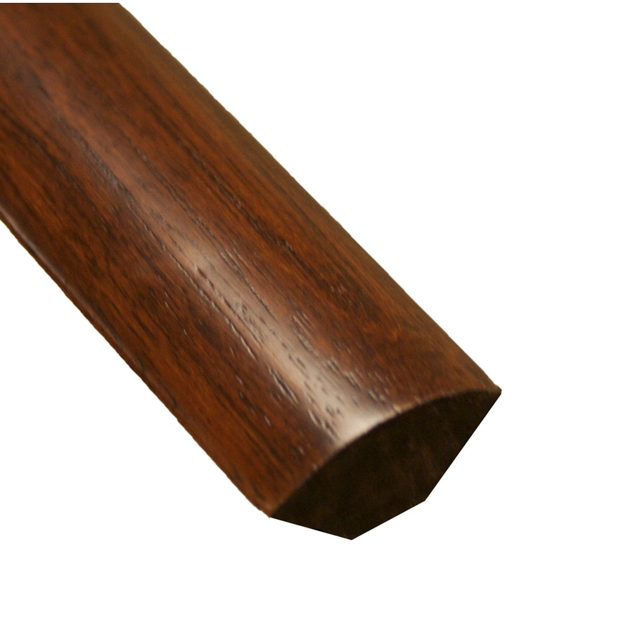 Easoon 0.75in x 72in Brown/Tan Quarter Round Floor Moulding at