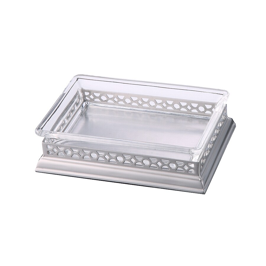 Channing Clear Glass Soap Dish at