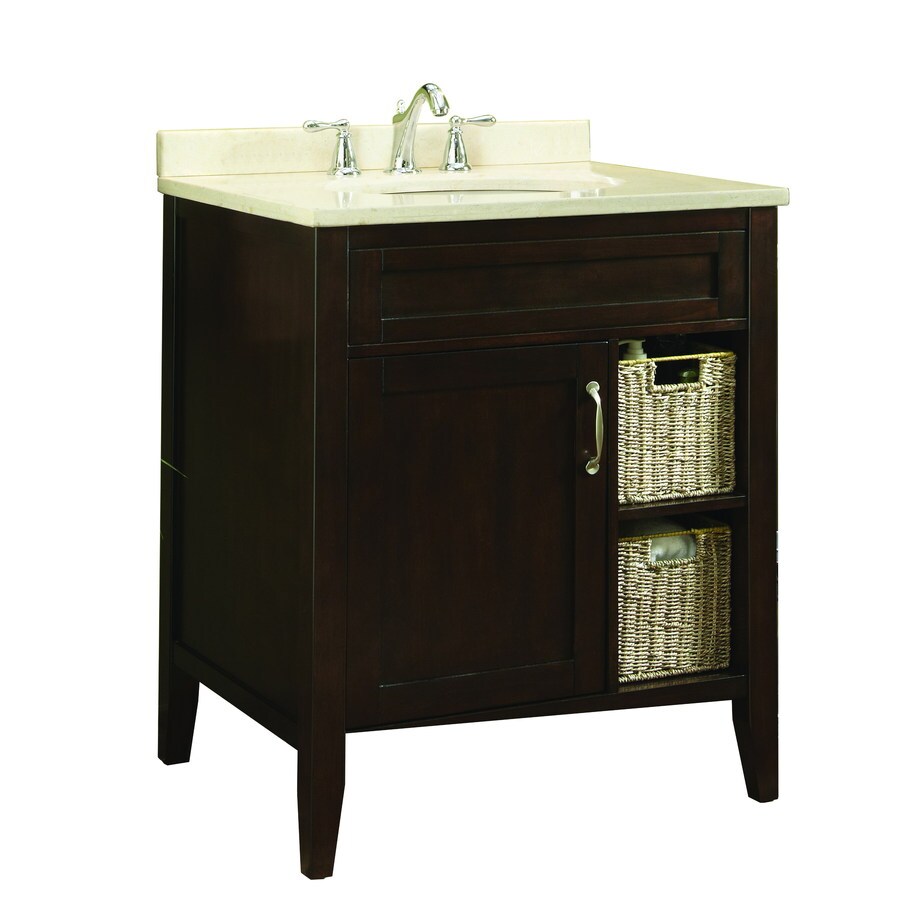 Bathroom Vanities Clearance Lowes shop allen + roth tanglewood 30-in x 23.75-in espresso undermount Bathroom Vanities Clearance Lowes shop allen + roth tanglewood 30-in x 23.75-in espresso undermount