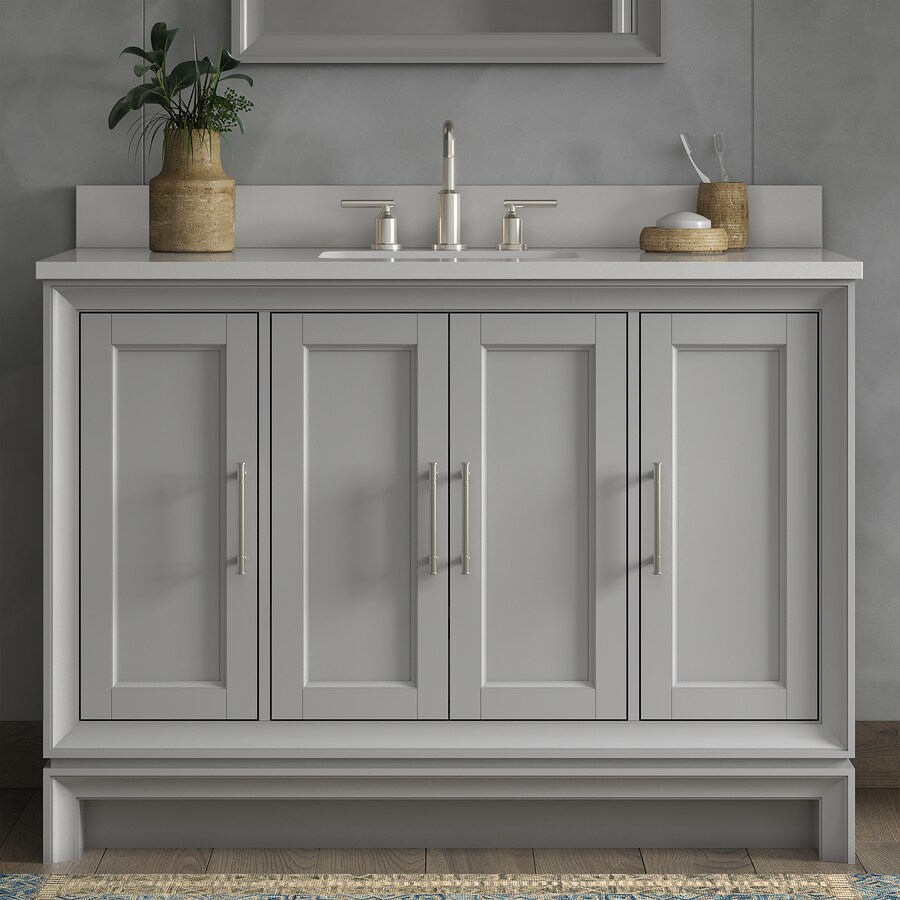 ED Ellen DeGeneres Anaheim 48in Light Gray Undermount Single Sink