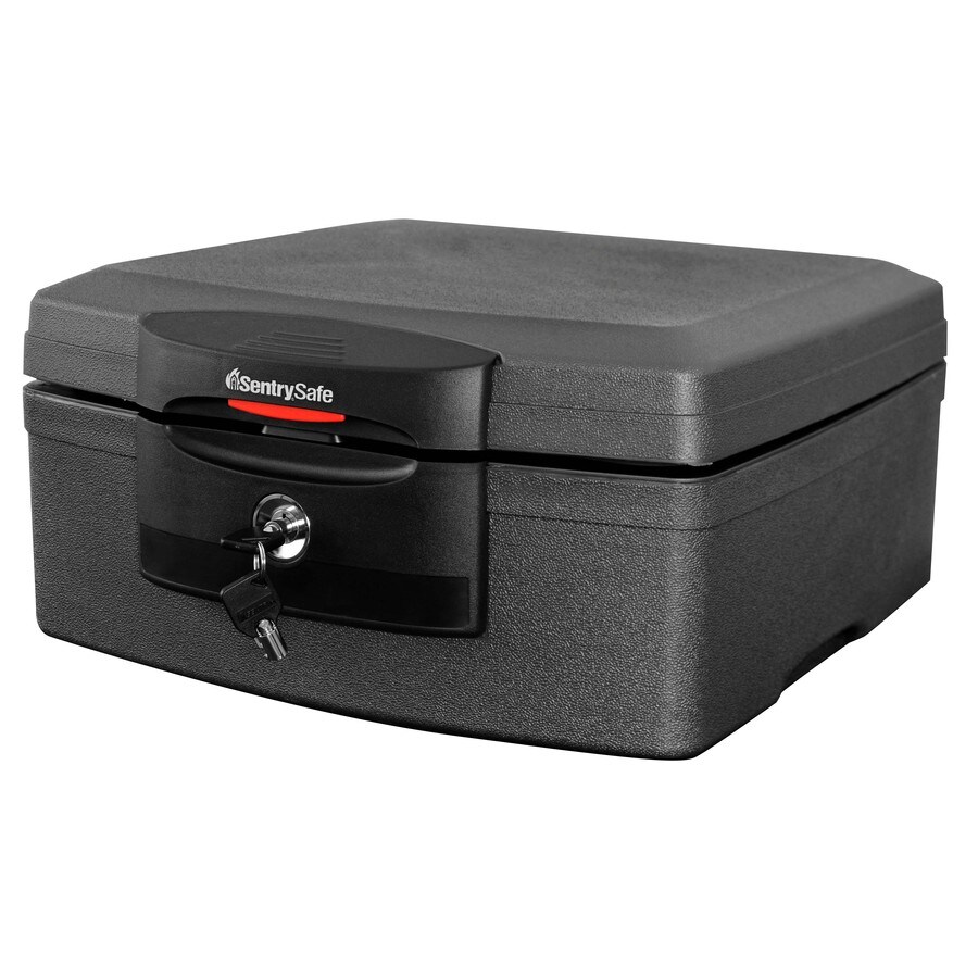 SentrySafe 0.36-cu ft Keyed Fire Resistant Waterproof Chest Safe in the ...