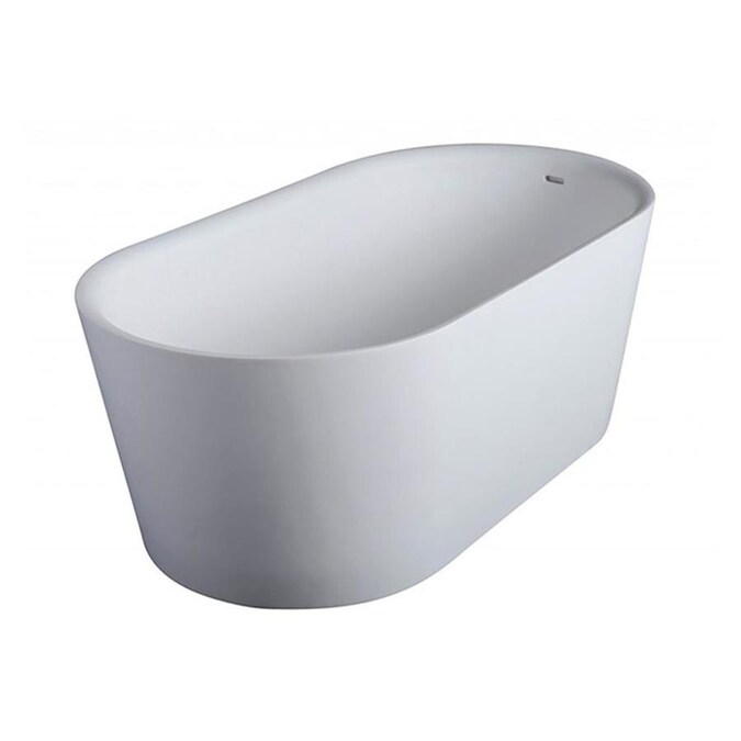 Clarke S 27 5 In W X 55 L White Solid Surface Oval Reversible Drain Freestanding Bathtub The Bathtubs Department At Com - Sparta 60 X 30 Alcove Soaking Bathtub Clarke S 27 5 In W X 55 L White Solid Surface Oval Reversible Drain Freestanding Bathtub The Bathtubs Department At Com - Sparta 60 X 30 Alcove Soaking Bathtub
