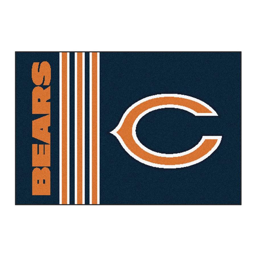 FANMATS Chicago Bears NFL Uniform Rug 11/2ft x 21/2ft Blue