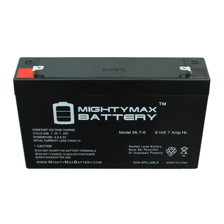 Mighty Max Battery 6V 7Ah SLA Replacement Battery for Kid Trax Avigo ...