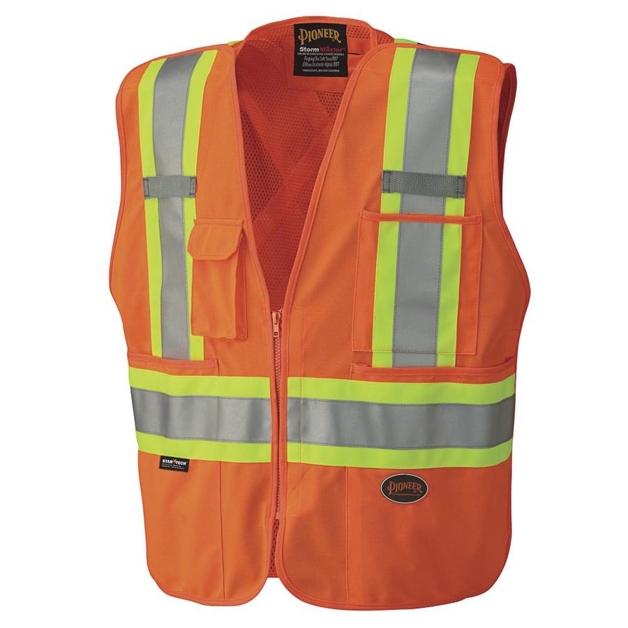 Pioneer 5XL Yellow Polyester High Visibility (ANSI Compliant