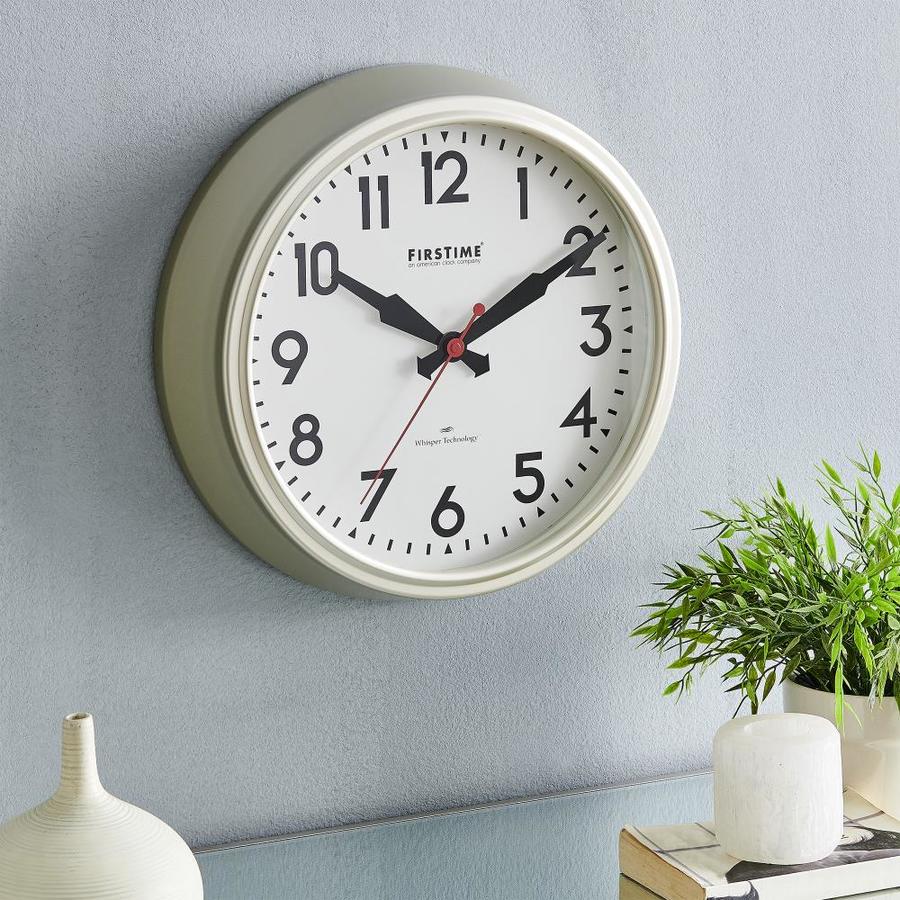 FirsTime FirsTime and Co.® Champagne Victor Modern Whisper Clock in the ...