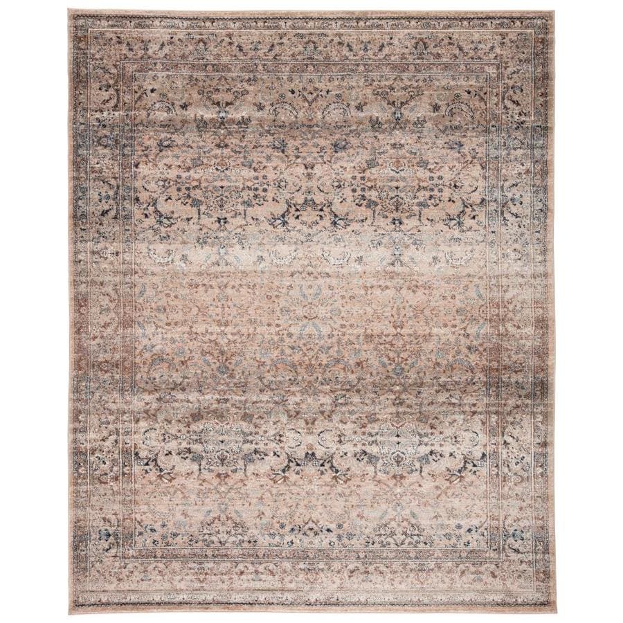 Aleksy 5 Ft. 3 In. x 7 Ft. 7 In. Oriental Area Rug in Blush/Light Gray