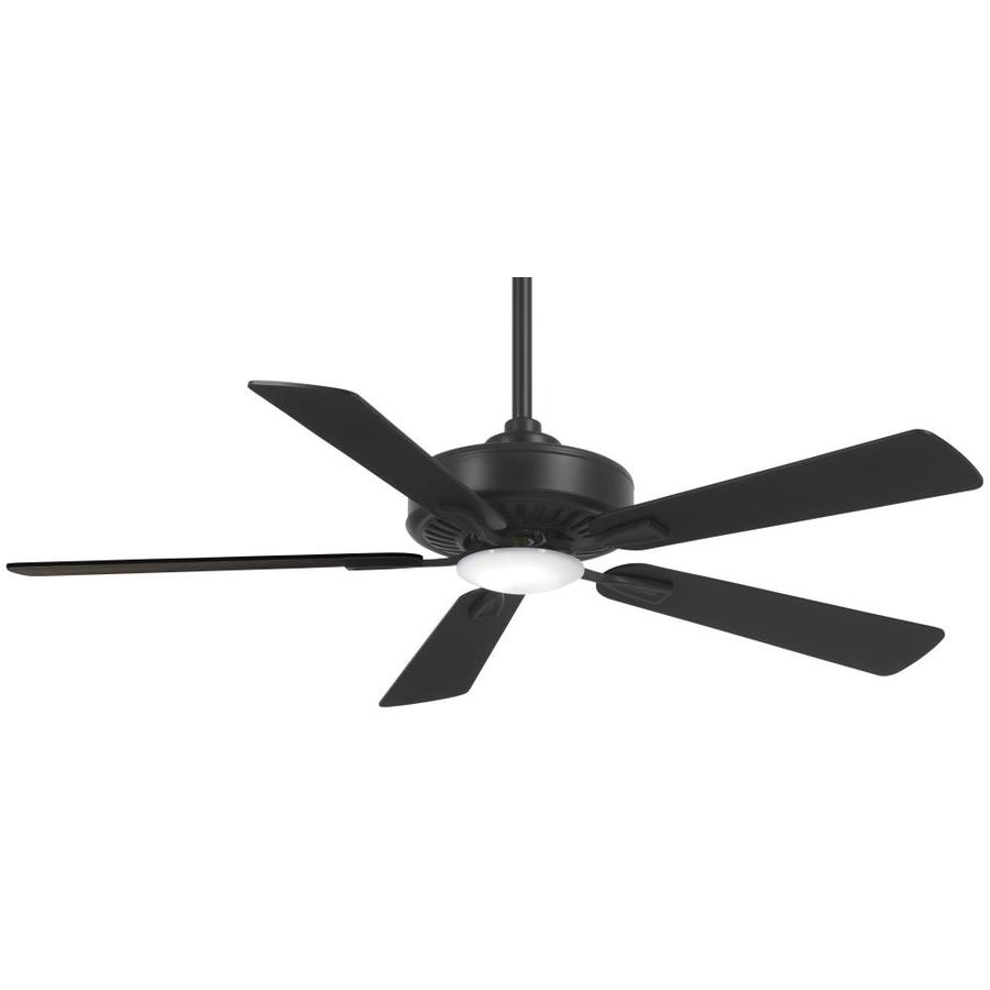 Minka Aire Contractor 52in LED Ceiling Fan in Coal Finish and Coal