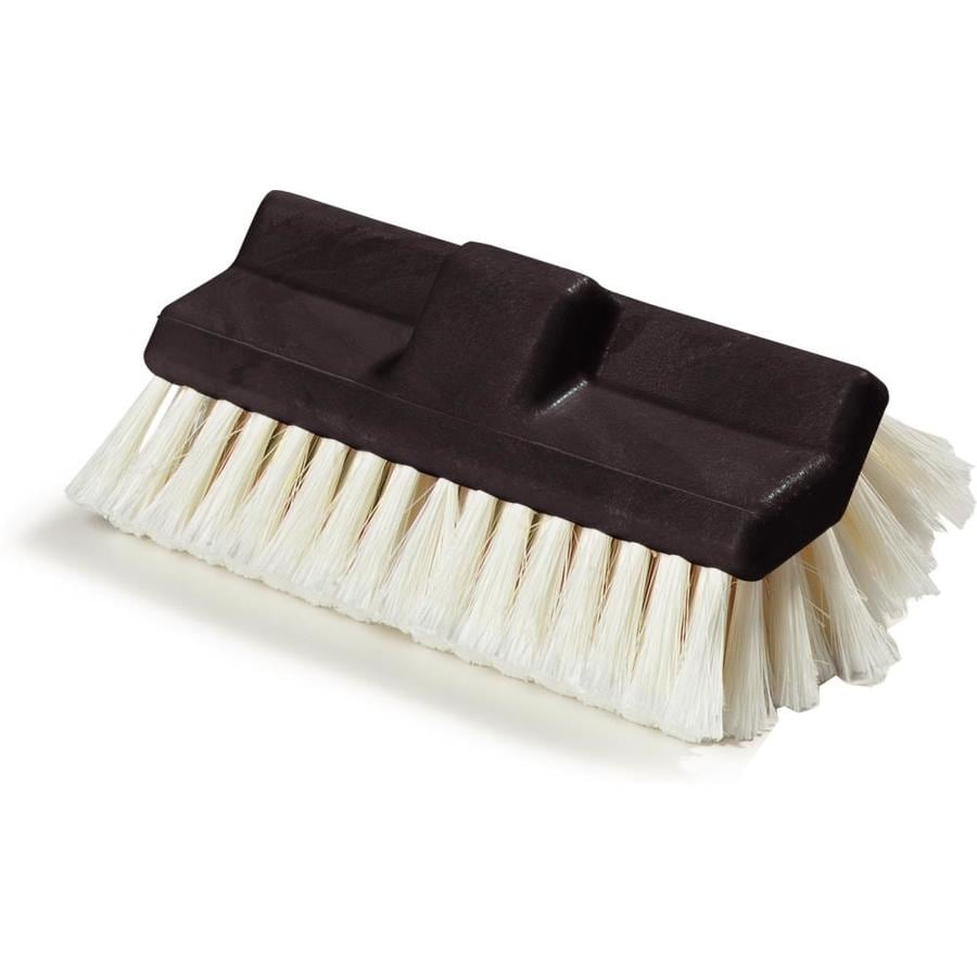 Carlisle FloThru Dual Surface Brush with Polystyrene Bristles 10in in