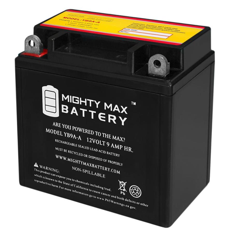 Mighty Max Battery 12Volt 130Amp ATV Battery in the Power Equipment