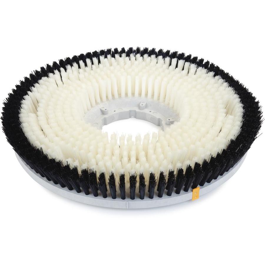 Carlisle 18 in. White-Black Karpet Kare™ Nylon Brush in the Floor ...