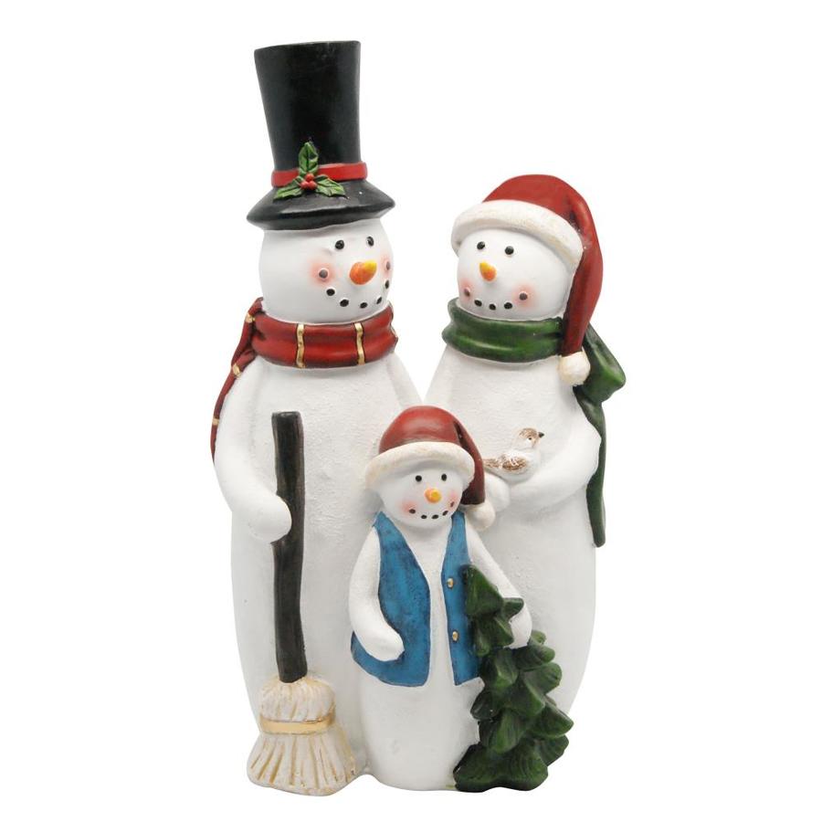 Alpine Corporation Snowman Family Statue in the Christmas Statues ...