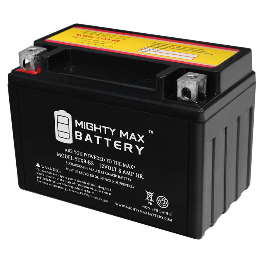 Mighty Max Battery 12-Volt 135-Amp ATV Battery in the Power Equipment ...