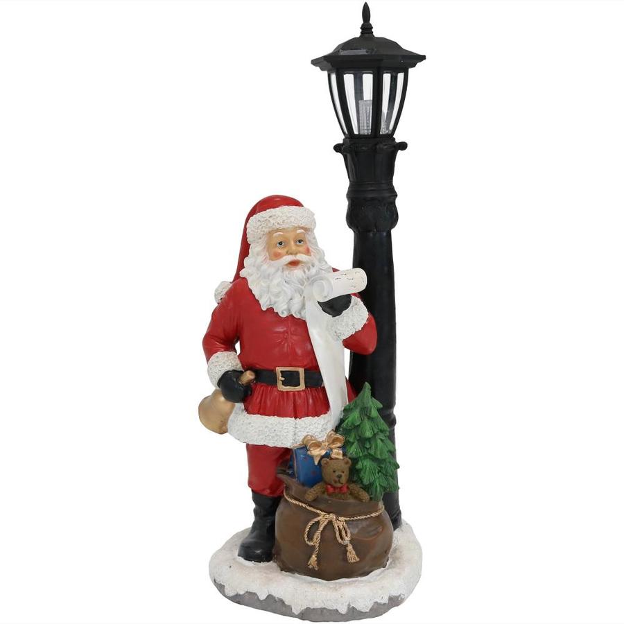 Sunnydaze Decor Indoor Christmas Figurine Santa Claus Checking His List