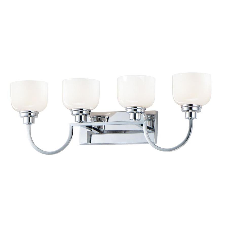 Maxim Lighting Swale 4Light Chrome French Country/Cottage Vanity Light