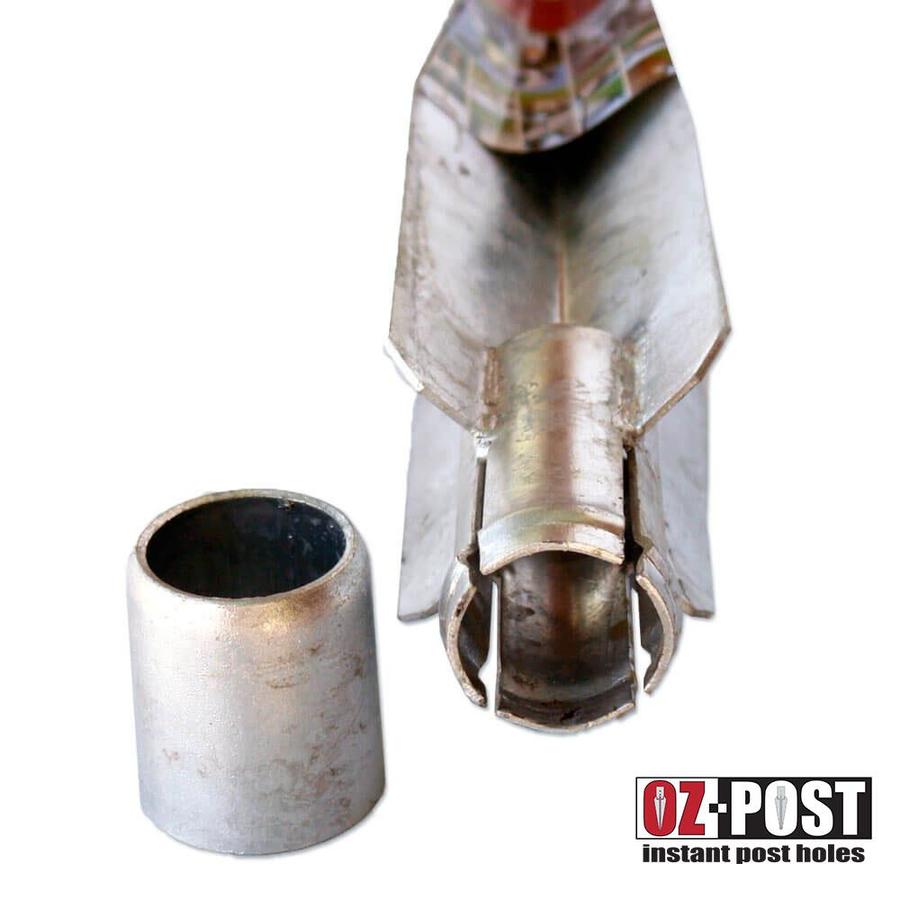 OZCO Galvanized Steel Nodig Ground Anchor in the Mailbox Accessories department at