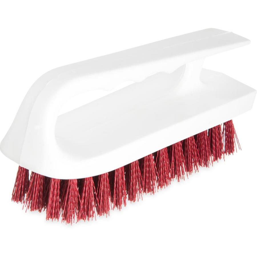 Carlisle Sparta® Hand Scrub Brush 6 in.- Red in the Kitchen Brushes ...