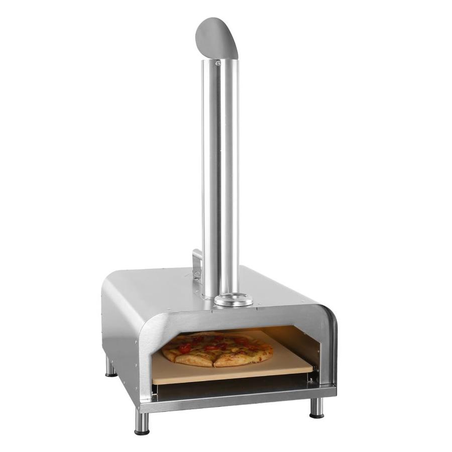 Gyber Fremont 29 In Wood Pellets Outdoor Pizza Oven In Stainless Steel In The Outdoor Pizza 8088