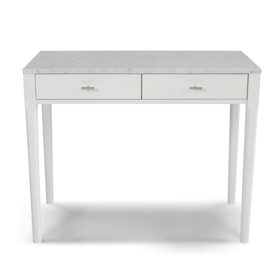 The Bianco Collection White Modern Console Table in the Console Tables ...