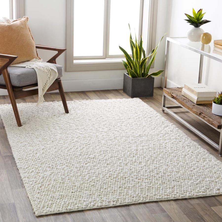 Surya Como 2 ft. 6 in. x 8 ft. Cottage Area Rug in Ivory in the Rugs ...