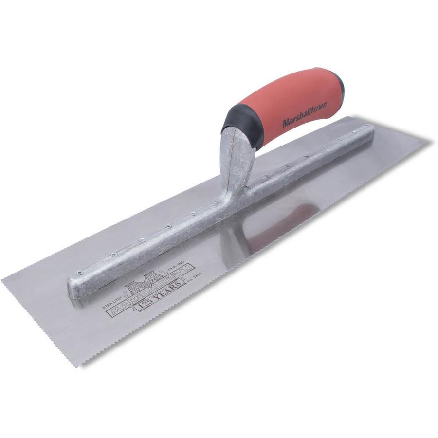 Marshalltown Notched Trowel in the Flooring Trowels department at