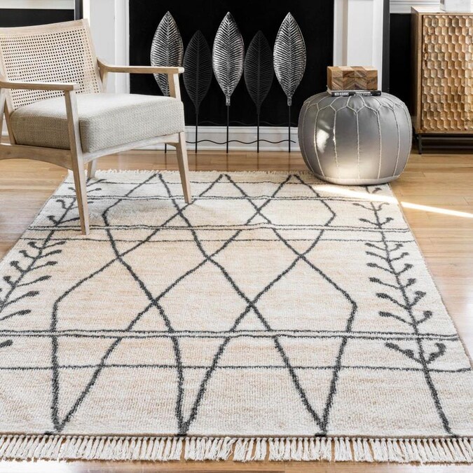 nuloom amia modern tribal area rug in the rugs department