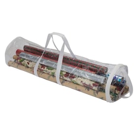 Hastings Home 1580 Hastings Home 40 In Tall Pop Up Gift Wrap Storage Fold Able Bag Removable Bow Bag In The Wrapping Paper Storage Department At Lowes Com