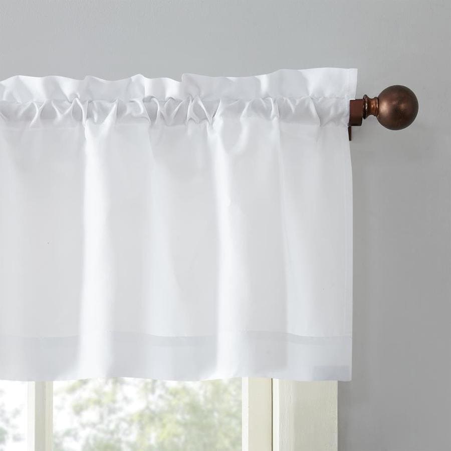 No. 918 No. 918 Martine 45-in Kitchen Curtain Valance and Tiers Set in ...