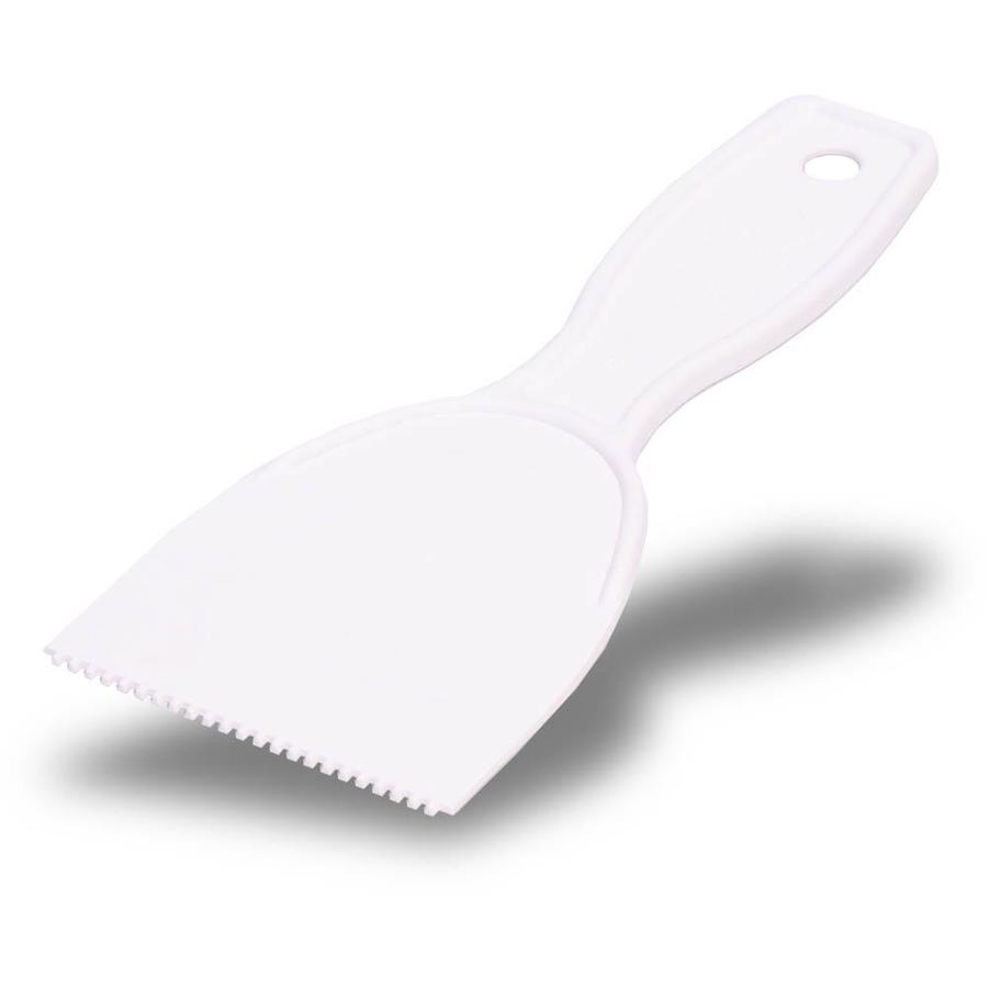 QLT by Marshalltown 3in Plastic Notched Spreader in the Putty Knives