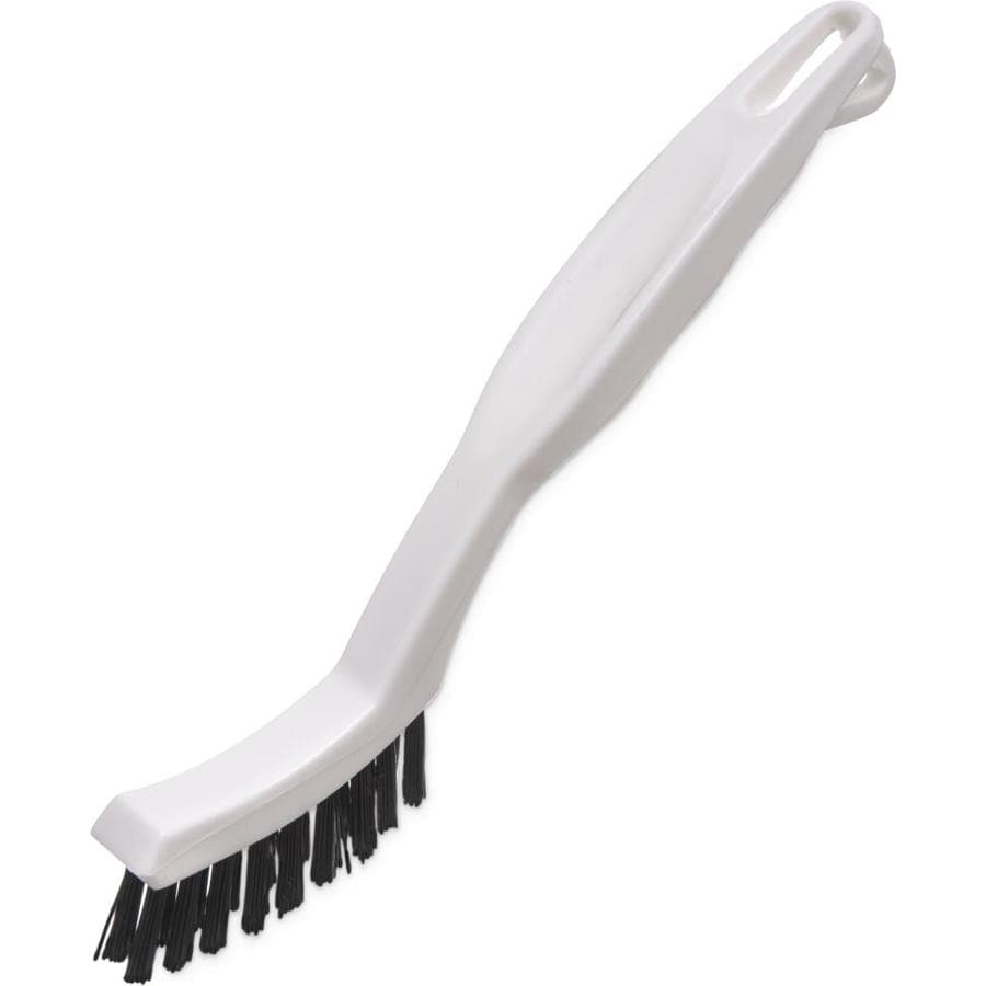 Carlisle Flo-Pac® Grout Brush with Black Nylon Bristle 8 in.- White in ...